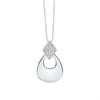 Fiorelli P5414C Silver CZ Drop Necklace - F66233