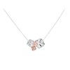Elements Silver And Rose Gold Plated Necklace - F6820