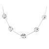 Elements Silver Leaf Necklace - F6821