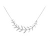 Elements Silver Fish Bone Necklace - F6825