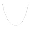 Silver Mirror Chain - 18in - F8805