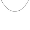 Silver Diamond Cut Tube Chain - 18in - F8811