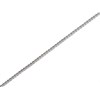 Silver 1mm Wide Curb Chain - 20in - F9087