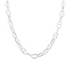 Silver 8mm Wide Anchor Chain - 24in - F9512