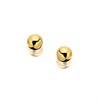 9ct Gold Ball Earrings - 3mm - G0283