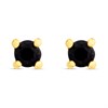 9ct Gold Sapphire Stud Earrings - 3mm - G04139