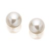 9ct Gold Akoya Cultured Pearl Stud Earrings - 3.5-4mm - G0475