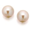 9ct Gold Akoya Cultured Pearl Stud Earrings - 7.5-8mm - G0481