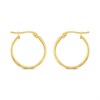 9ct Gold Hoop Earrings - G24101