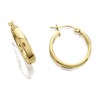 9ct Gold Hoop Earrings - 15mm - G41118