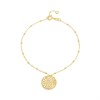 9ct Gold Shimmer Bracelet - G64113