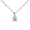 18ct White Gold Diamond Solitaire Necklace - 54pts - I/I2 - H05803