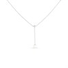 Sif Jakobs Silver Freshwater Pearl Adria Lungo Necklace - J02139