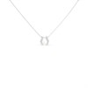 Sif Jakobs Silver Freshwater Pearl CZ Ponza Necklace - J02143