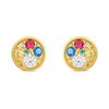 Sif Jakobs Gold Plated Silver Novara Multi Stud Earrings - J02161