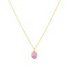 Sif Jakobs Ellisse Carezza Pink Necklace - J02222