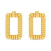 Hot Diamonds Gold Radiant 18ct Gold Plated Earrings - J0303