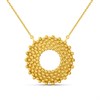 Hot Diamonds Gold Blossom 18ct Gold Plated Necklace - J0313