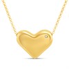 Hot Diamonds Gold Desire 18ct Gold Plated Statement Necklace - J0320