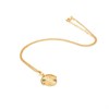 Hot Diamonds Gold 18ct Gold Plated Diamond Hope Halo Necklace - J0330
