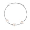 Hot Diamonds DL572 Silver And Rose Gold Plated Elegant Bracelet - J0402