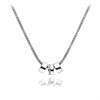 Hot Diamonds DP547 Silver Trio Ring Necklace - J0424