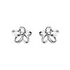 Hot Diamonds DE372 Paradise Open Petal Flower Stud Earrings - J0435