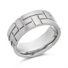 Titanium Woven Ring - 8mm - J1105