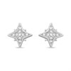 Guess UBE03331RH Silver Tone Star Earrings - J42280