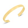 Guess UMB04447YGL Pitstop Brushed Gold Tone Bangle - J42285