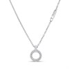 Guess UBN03159RH Silver Tone Circle Lights Necklace - J42344