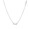 GUESS JUBN03264JWRHT/U Silver Tone Cry Infinity Necklace - J42357