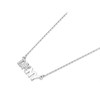 DKNY 60559643-G03 Crystal Logo Necklace - J4606