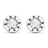 DKNY 60483551-5ZU Logo Crystal Stud Earrings - J46138
