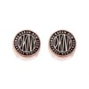 DKNY 60559683-9DH Rose Tone Stud Earrings - J4677