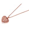 Fossil JF01156791 Glitz Rose IP Crystal Necklace - J4912