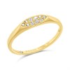 Fossil JF04137710 Yellow IP Stone Set Ring - J49299