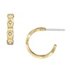 Fossil JF04380710 Sadie Yellow IP Hoop Earrings - J49311