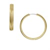 Fossil JF04538710 Gold Tone Hoop Earrings - J49403