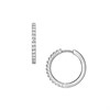 Fossil JF04802040 Stainless Steel CZ Hoop Earrings - J49439