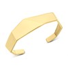 Calvin Klein KJATJF1001XS Origami Gold Tone Bangle - J7276