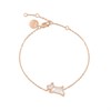 Radley RYJ3256 Rose Gold Plated Sterling Silver Stone Set Bracelet - J81155
