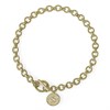Radley RYJ3716S Gold Tone T-Bar Charm Bracelet - J81208