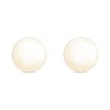 Little Star Silver Freshwater Pearl Stud Earrings - J83137