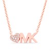 Michael Kors Heart Rose Gold-Tone Pendant MKJ7977791 - J94134