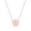 Michael Kors Rose Gold-Tone Crystal Necklace MKJ5342791 - J94142
