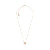 Michael Kors MKJ6178710 Logo Pavé Gold Tone Disc Necklace - J94143