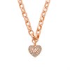 Michael Kors Rose Gold-Tone Necklace MKJ8183791 - J94146