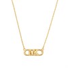 Michael Kors MKC164200710 14ct Gold Plated Sterling Silver Necklace - J94156