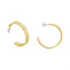 Michael Kors MKJC0026A710 Gold Tone Hoop Earrings - J94169